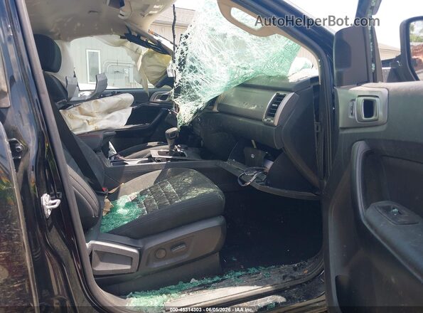 1FTER4FH4MLD19261 2021 FORD RANGER Black Front interior view