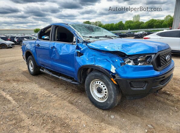 1FTER4FH4MLD52311 2021 FORD RANGER Blue Przód prawy
