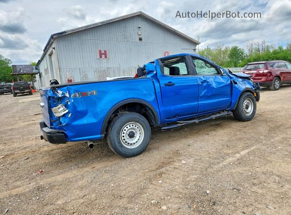 1FTER4FH4MLD52311 2021 FORD RANGER Blue Tył prawy