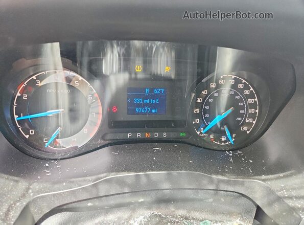 1FTER4FH4MLD52311 2021 FORD RANGER Blue Widok zestawu wskaźników