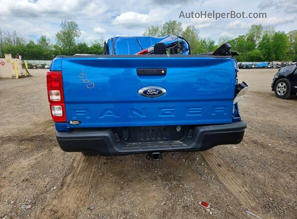 1FTER4FH4MLD52311 2021 FORD RANGER Blue Widok z tyłu