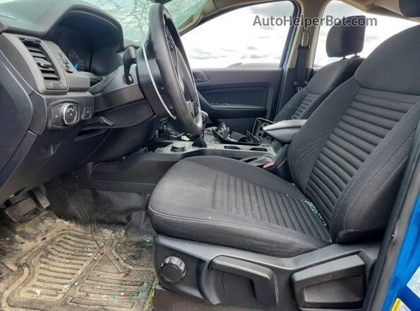 1FTER4FH4MLD52311 2021 FORD RANGER Blue Widok wnętrza z przodu