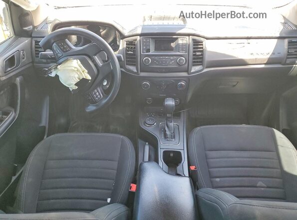 1FTER4FH4MLD77614 2021 FORD RANGER White Widok deski rozdzielczej