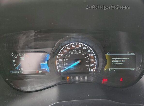 1FTER4FH4NLD12246 2022 FORD RANGER Black Вид щитка приладів