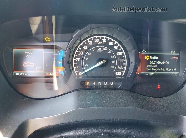 1FTER4FH4PLE08994 2023 FORD RANGER Green Instrument cluster view