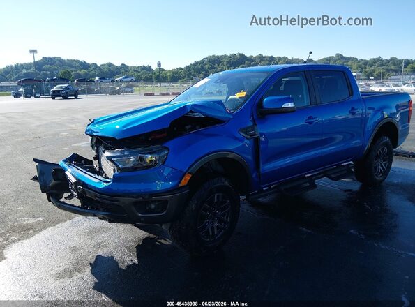 1FTER4FH4PLE34656 2023 FORD RANGER Blue Vista tres cuartos delantera izquierda
