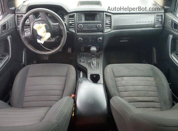1FTER4FH5KLA68604 2019 FORD RANGER Gray Vista del salpicadero