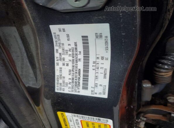 1FTER4FH5KLA68604 2019 FORD RANGER Gray Vista del compartimento del motor