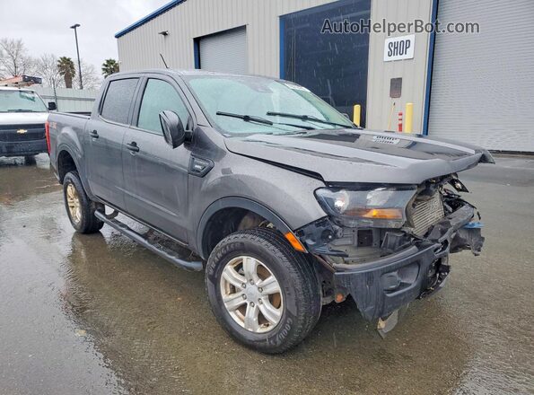 1FTER4FH5KLA68604 2019 FORD RANGER Gray Delantero derecho