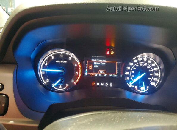 1FTER4FH5LLA11546 2020 FORD RANGER White Սարքավորումների վահանակի տեսք