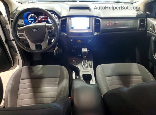1FTER4FH5LLA11546 2020 FORD RANGER White Առջևի վահանակի տեսք