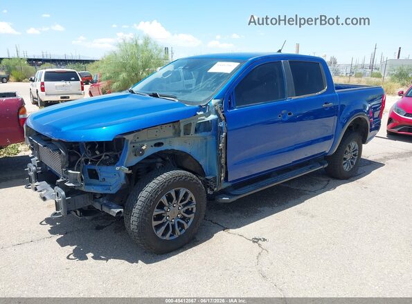 1FTER4FH5LLA45454 2020 FORD RANGER Blue Vista tres cuartos delantera izquierda