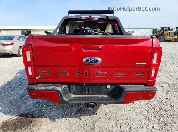 1FTER4FH5LLA57491 2020 FORD RANGER Red უკანა ხედი