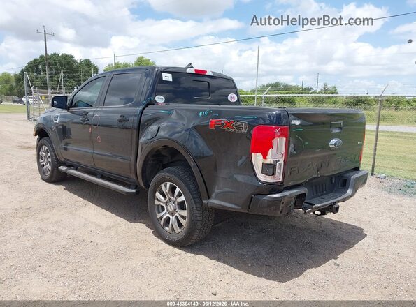 1FTER4FH6KLB23836 2019 FORD RANGER Черный Задняя левая четверть