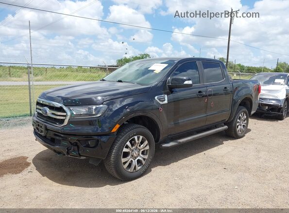 1FTER4FH6KLB23836 2019 FORD RANGER Черный Вид спереди