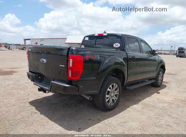 1FTER4FH6KLB23836 2019 FORD RANGER Черный Задняя правая четверть
