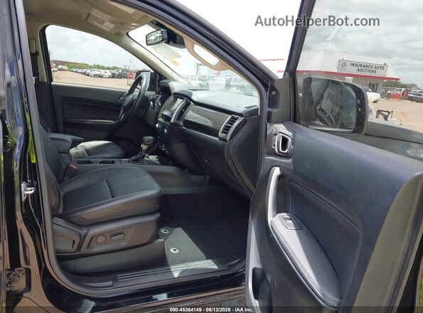 1FTER4FH6KLB23836 2019 FORD RANGER Черный Вид салона спереди