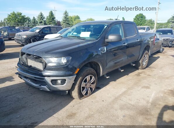 1FTER4FH6LLA88023 2020 FORD RANGER Black წინა მარცხენა ხედი სამი მეოთხედიდან