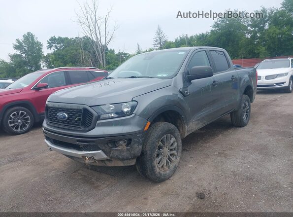 1FTER4FH6PLE13968 2023 FORD RANGER Gray Vista tres cuartos delantera izquierda