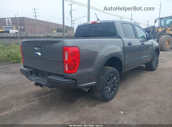 1FTER4FH6PLE13968 2023 FORD RANGER Gray Trasero derecho
