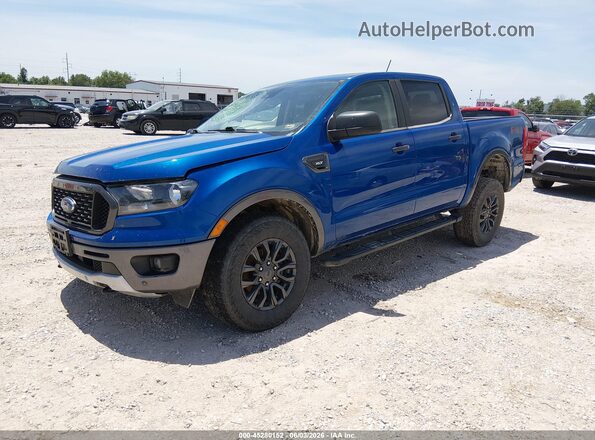 1FTER4FH7KLA77546 2019 FORD RANGER Blue Front left