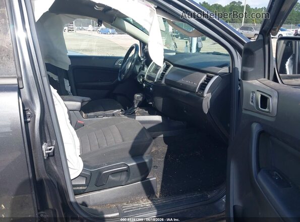 1FTER4FH7KLA91124 2019 FORD RANGER Gray Widok wnętrza z przodu