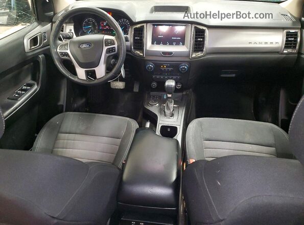 1FTER4FH7KLB02980 2019 FORD RANGER Gray Вид панелі приладів