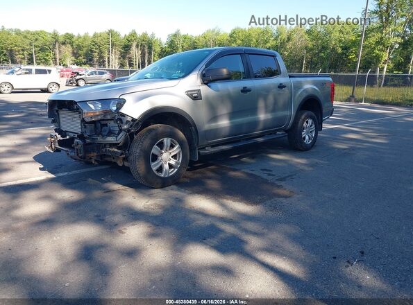 1FTER4FH7LLA13346 2020 FORD RANGER Silver Առջևի ձախ երեք քառորդ տեսարան