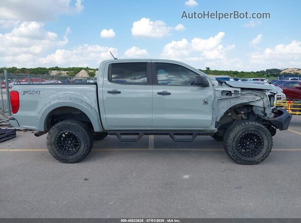 1FTER4FH7NLD34242 2022 FORD RANGER Серебряный Панорамный вид салона 360°