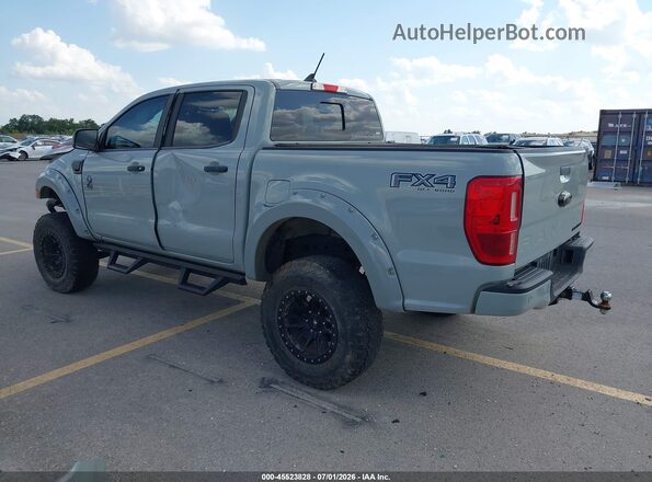 1FTER4FH7NLD34242 2022 FORD RANGER Серебряный Задняя левая четверть