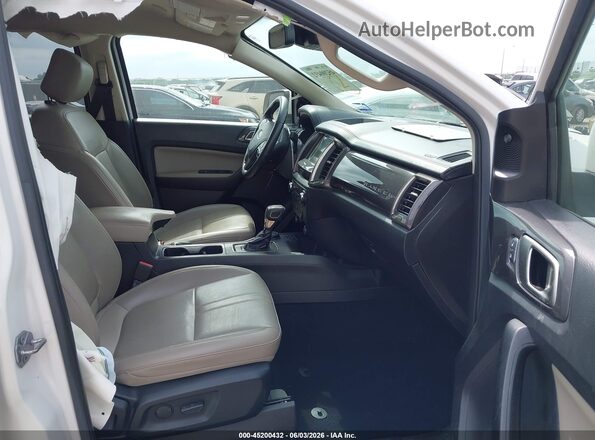 1FTER4FH8KLA02449 2019 FORD RANGER White წინა სალონის ხედი