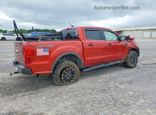 1FTER4FH8KLA55216 2019 FORD RANGER Red 