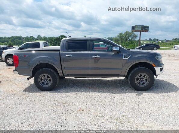 1FTER4FH8KLB01904 2019 FORD RANGER Gray Սալոնի հետևի տեսք