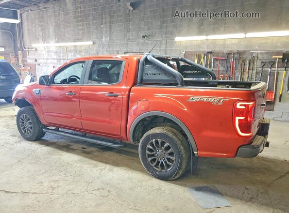 1FTER4FH8KLB04558 2019 FORD RANGER Orange 