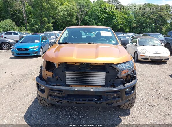 1FTER4FH8LLA00489 2020 FORD RANGER Orange Вид щитка приладів