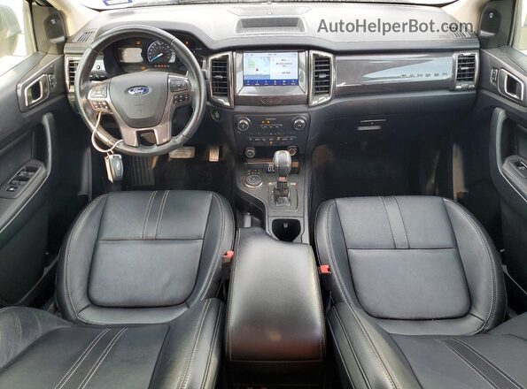 1FTER4FH8MLD40601 2021 FORD RANGER Gray Вид панелі приладів