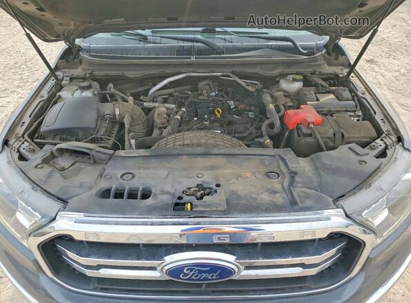 1FTER4FH8MLD40601 2021 FORD RANGER Gray Вид задньої частини салону