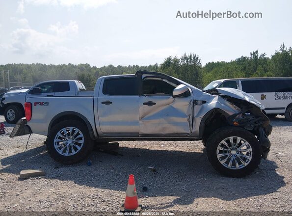 1FTER4FH8MLD41781 2021 FORD RANGER Silver Rear interior view
