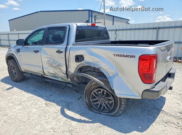 1FTER4FH8MLD61559 2021 FORD RANGER Silver Trasero izquierdo