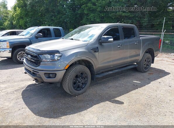 1FTER4FH8NLD46724 2022 FORD RANGER Gray Front left