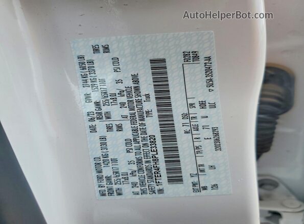 1FTER4FH8PLE33820 2023 FORD RANGER White 
