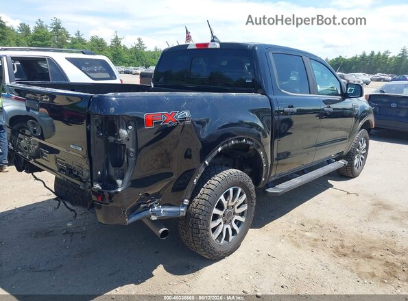 1FTER4FH9KLA04260 2019 FORD RANGER Black Tył prawy