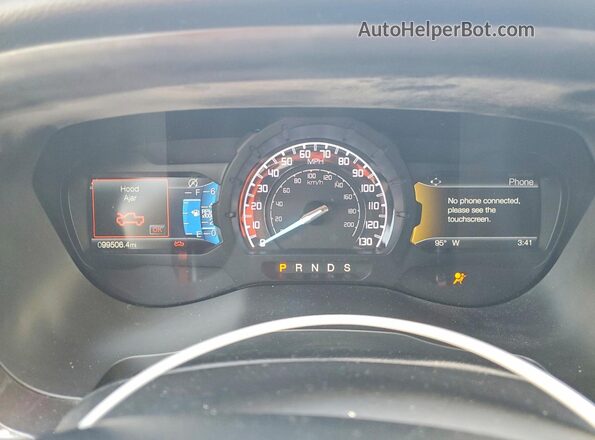 1FTER4FH9KLA48582 2019 FORD RANGER Black Սարքավորումների վահանակի տեսք