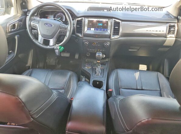 1FTER4FH9KLA48582 2019 FORD RANGER Black Առջևի վահանակի տեսք