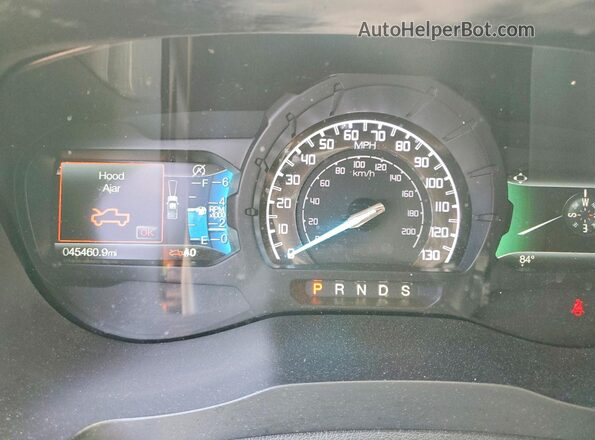 1FTER4FH9KLA55385 2019 FORD RANGER Black Սարքավորումների վահանակի տեսք
