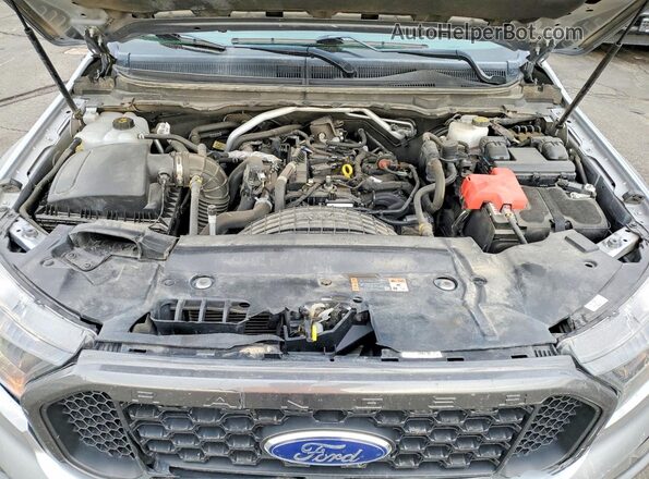 1FTER4FH9LLA58420 2020 FORD RANGER Silver Вид задньої частини салону