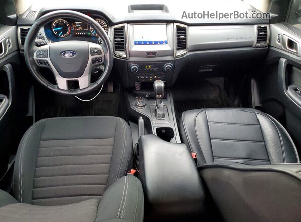 1FTER4FH9LLA58420 2020 FORD RANGER Silver Вид панелі приладів
