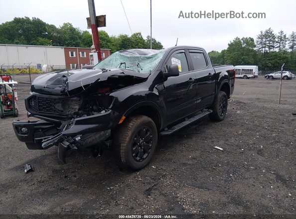 1FTER4FH9LLA90851 2020 FORD RANGER Black Առջևի ձախ երեք քառորդ տեսարան