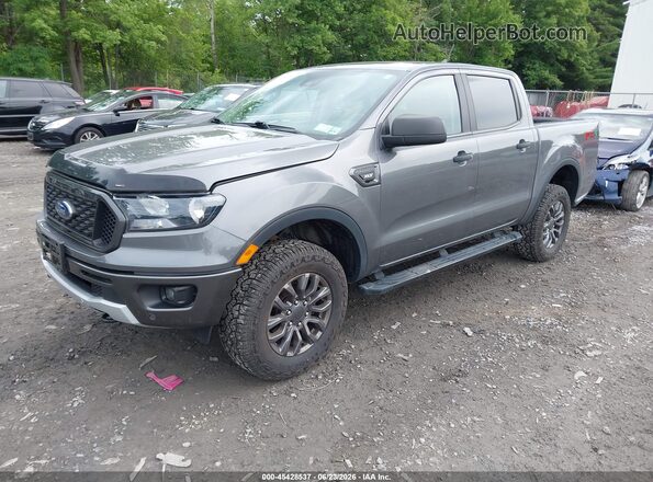 1FTER4FH9MLD54541 2021 FORD RANGER Серый Передняя левая четверть