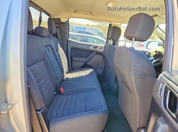 1FTER4FH9MLD75048 2021 FORD RANGER Silver Widok tylnych siedzeń